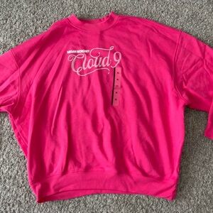Cloud 9 Megan Moroney Hot Pink Crewneck Sweatshirt